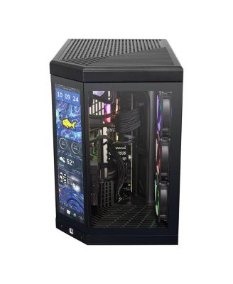 Y70TIBA7N5801 Liquid Cooled Gaming Desktop Computer, AMD Ryzen 7 9800X3D 4.7GHz, 32GB RAM, 2TB SSD, NVIDIA GeForce RTX 5080 16GB, Windows 11