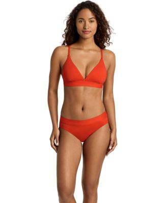 Women's Triangle V-Neck Swim Top