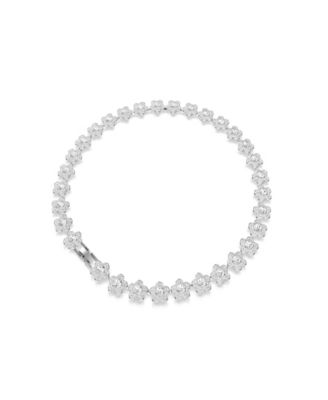 Ariana Grande Rhodium Plated Round Flower Necklace