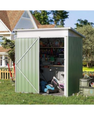 Outdoor Durable and Space-Saving Small Storage Shed