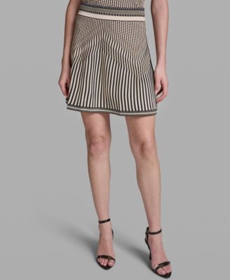 Women's Mix Pattern Sweater Skirt