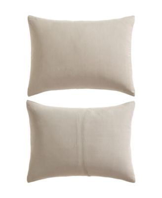 Solid Washed Microfiber 5-Pc. Comforter Set, Full/Queen