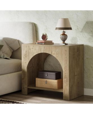 Nightstand with Storage, Large Bed Side Table for Bedroom, 1PCS