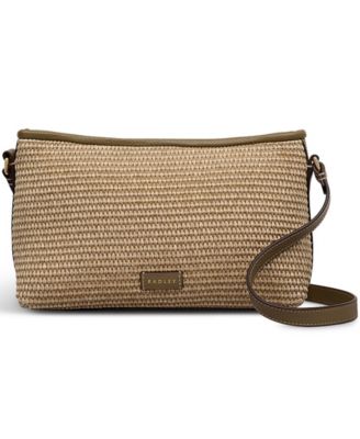 Chartfield Place Small Raffia Crossbody Bag