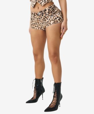 Women's Spicy Mid-Rise Flap Shorts