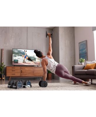 Set of Two 50 Lb. Adjustable Dumbbells