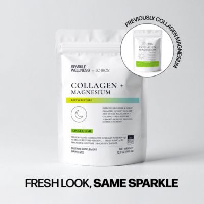 Collagen Magnesium Rest + Restore [30 Serves] VERISOL Bioactive Collagen Peptides, Magnesium Glycinate & Taurate Salts | Calming Beauty Routine