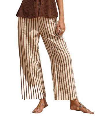 Women's Popular Culture Striped Pants