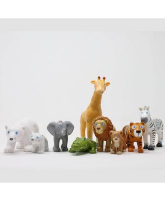 Little Friends Tiger - 4" Chunky Plastic Zoo Animal Toy Figure