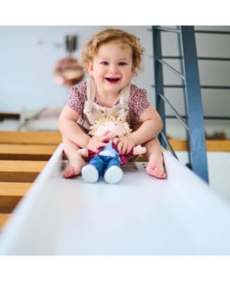 Nick 12" Soft Doll - Baby Boy Doll with Blonde Hair and Blue Eyes (Machine Washable) Perfect Plush Toy for 18 Months and Up