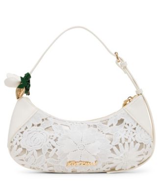Lacey Crochet Small Shoulder Bag