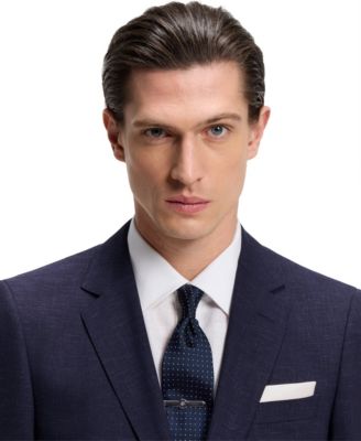 BOSS by Men's Micro-Patterned 2-Piece Slim-Fit Suit