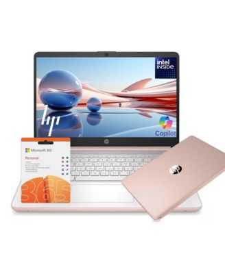 Essential 14" Traditional Laptop Intel Celeron 4GB RAM Intel UHD Graphics 64GB eMMC Storage Windows 11 Home 60Hz