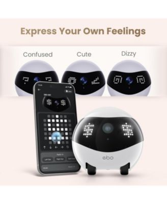 EBO Air 2 Smart Companion Robot with 2K Camera, Two-Way Audio & Night Vision