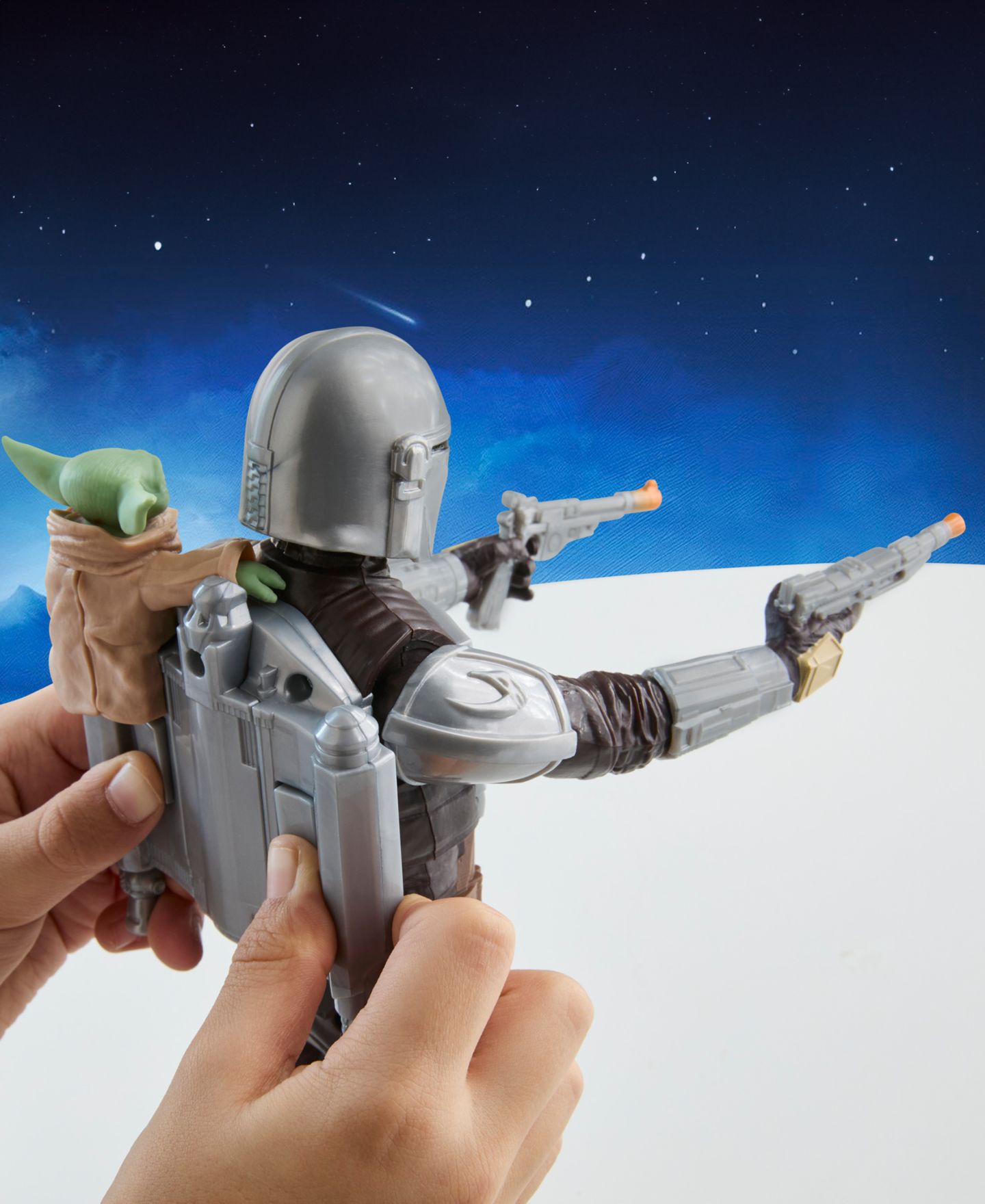 Детские фигурки Star Wars The Mandalorian and Grogu Bounty Blaster — фото 6