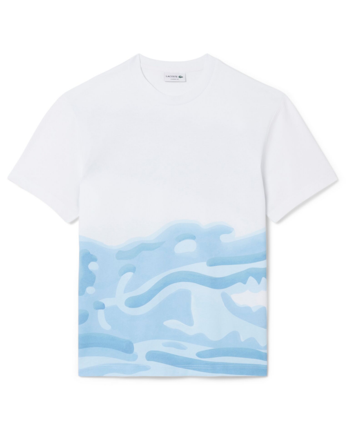 Lacoste Men's Printed Crewneck T-Shirt