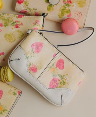 Lula Leather Wristlet