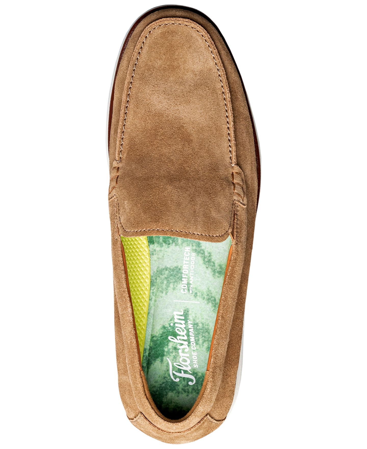 Мужские туфли Florsheim Tropics Moc-Toe Venetian, цвет: Мокко — фото 5
