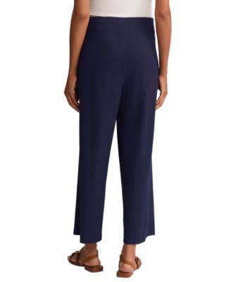 Women's Wide-Leg Crop Pants