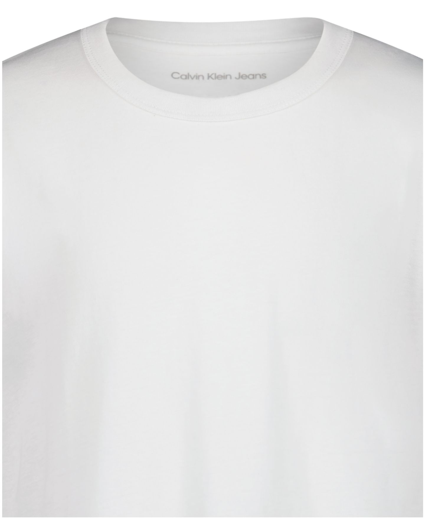 Футболка Calvin Klein Short-Sleeve Crewneck для мальчиков, цвет: Белый — фото 7