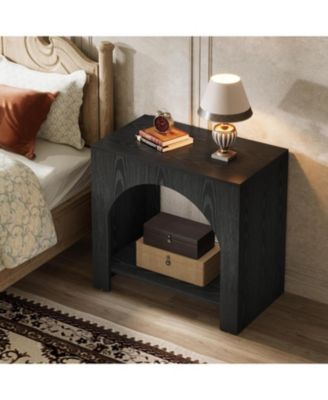 Nightstand with Storage, Large Bed Side Table for Bedroom, 1PCS