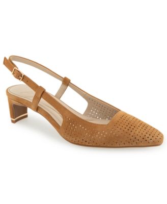 Women's Marbella Perf Slingback Pumps