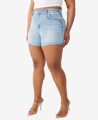 Plus Size Jennie Mid-Rise Big T-Shorts