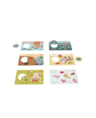 Match Shapes & Stories Learning Puzzle Set