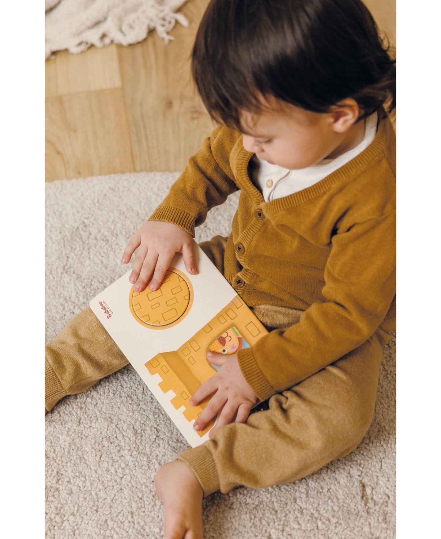 Детские игрушки Bababoo and friends Match Pairs & Patterns 12-Piece Puzzle, Ages 12 Months+ — фото 7