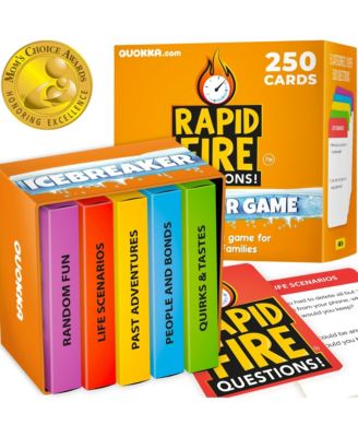 Family Conversation Cards - Engaging Icebreaker Game for Kids and Adults