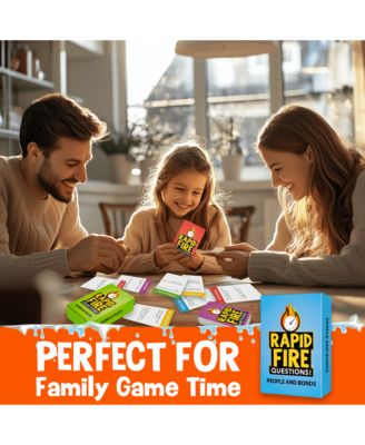 Family Conversation Cards - Engaging Icebreaker Game for Kids and Adults