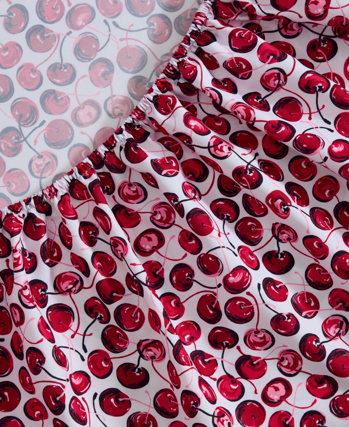 Betsey Johnson Pop Art Cherry Microfiber -Pc. Sheet Set