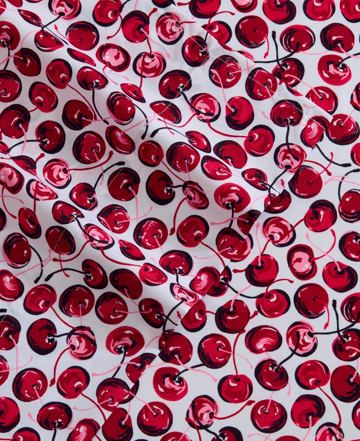 Betsey Johnson Pop Art Cherry Microfiber -Pc. Sheet Set