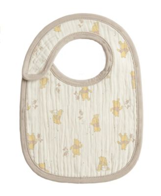 Baby Boys' or Girls' Winnie the Pooh Graphic Bibs, 3-Pack