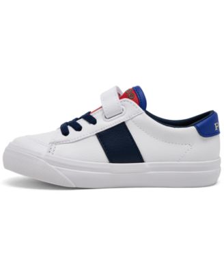 Little Girls Ryley Fastening Strap Casual Sneakers from Finish Line