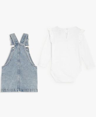 Baby Girls' T-Shirt and Jumper, 2-Piece Set