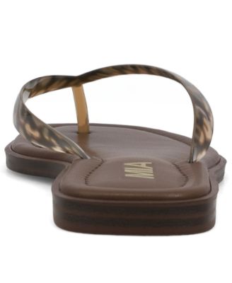 Women's Trixie Vinyl Thong Flat Sandals