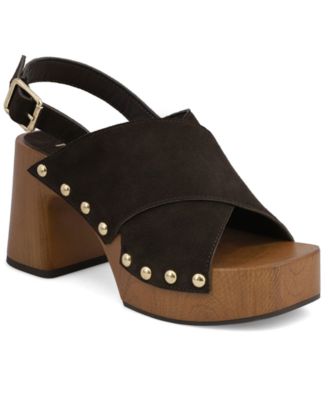 Women's Eudora Studded Crisscross Platform Sandals