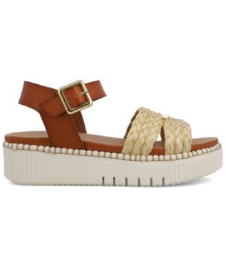 Women's Jacklyn Ankle Strap Flatform Casual Sandals