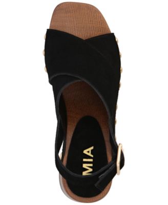 Women's Eudora Studded Crisscross Platform Sandals