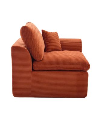 Modular Sectional Sofa Cloud Couch, Comfy Modern 2 Seater with Removable Cushion Covers