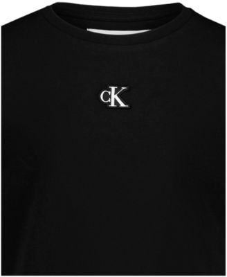 Girls' 8-16 Short-Sleeve Crewneck T-Shirt Dress