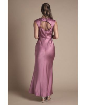 Women's Satin Bridesmaid Dress