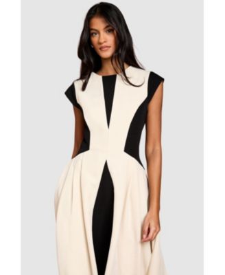 Women's Block Midi Dress
