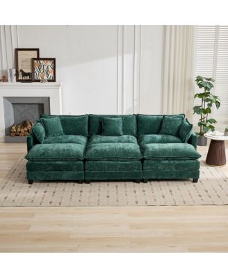 Cloud Couch: Skin-friendly Chenille, Cloud-like Comfort, Modular Design