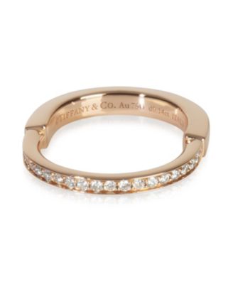 Rose Gold  Lock Ring