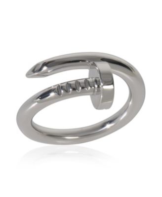White Gold  Juste Un Clou Ring
