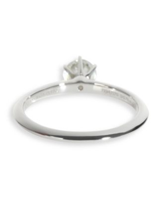 0.76 ct Round Brilliant Diamond Engagement Ring