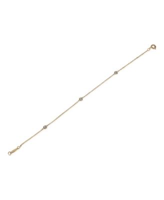 Yellow Gold Diamond Elsa Peretti Diamond By The Yard Bracelet
