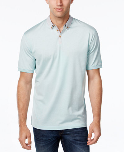Cutter & Buck Men's Big and Tall Mercerized Midvale Striped Polo
